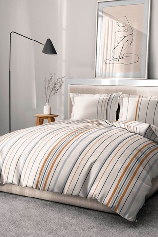 Parure de couette en coton 57 fils/cm² Bellamy - Blanc