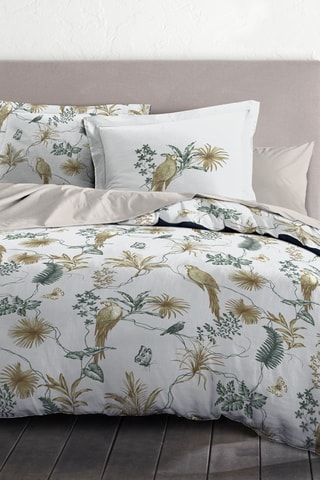 Parure de couette en coton 57 fils/cm² Camopi - Blanc