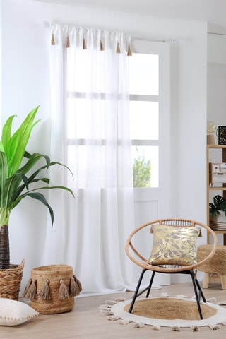Voilage Ibiza - Ecru - 140 x 260 cm