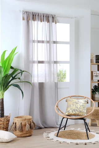 Voilage Ibiza - Ecru - 140 x 260 cm