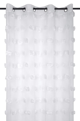 Voilage Pompinou - Blanc - 135 x 260 cm