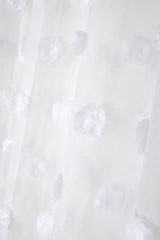 Voilage Pompinou - Blanc - 135 x 260 cm