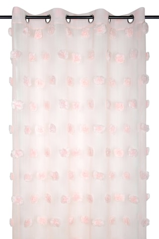 Voilage Pompinou - Rose clair - 135 x 260 cm