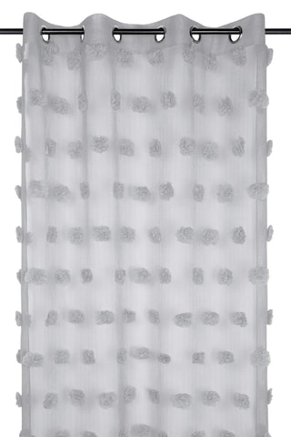 Voilage Pompinou - Gris clair - 135 x 260 cm