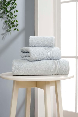 3 serviettes Ezgi - Gris clair