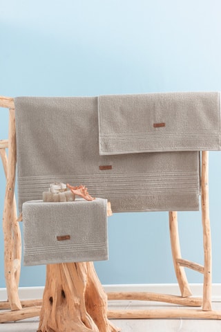 3 serviettes Wellness - Beige