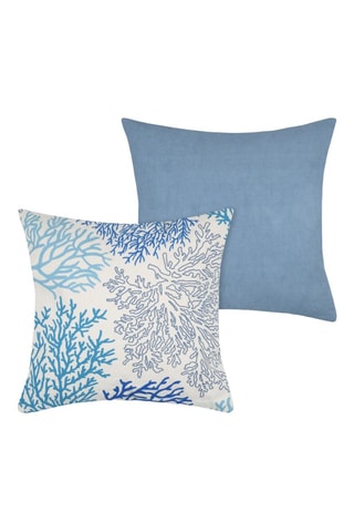 Housse de coussin Tahiti - Turquoise