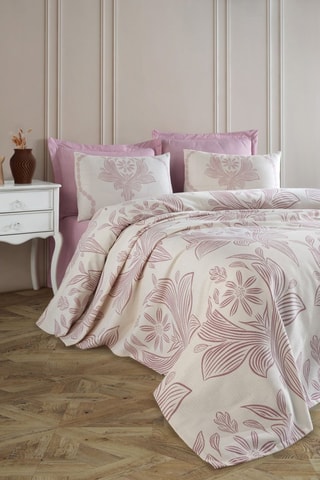 Couvre-lit - Rose