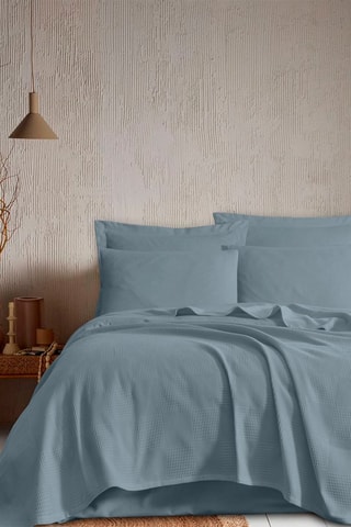 Couvre-lit Tonne - Bleu