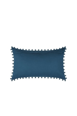 Coussin Sanchez - Bleu canard - 30 x 50 cm