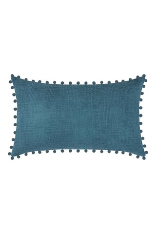 Coussin Sanchez - Bleu canard - 30 x 50 cm