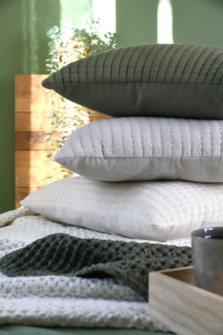 Coussin Tina - Ecru - 45 x 45 cm