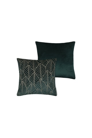 Coussin Forestia - Emeraude - 50 x 50 cm