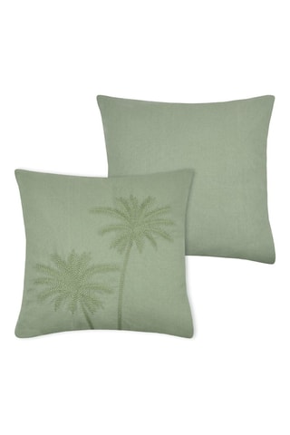 Coussin Zira - Tilleul - 45 x 45 cm