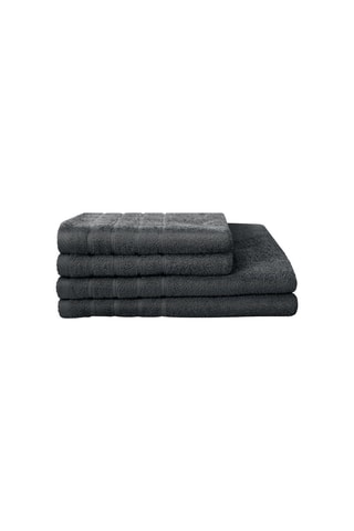 4 serviettes - Gris foncé