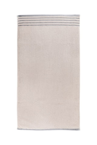 2 serviettes de toilette - Marron clair