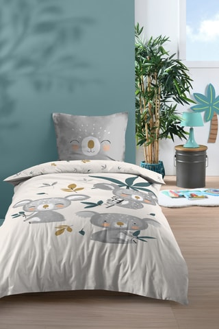 Parure de couette Koalinou - Gris