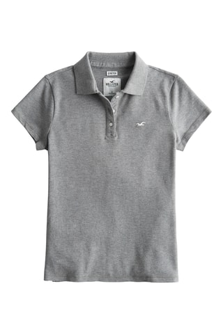 Polo - Cinzento-claro mesclado