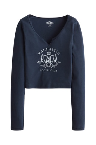 T-shirt - Azul-marinho