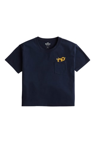 T-shirt - Azul-marinho