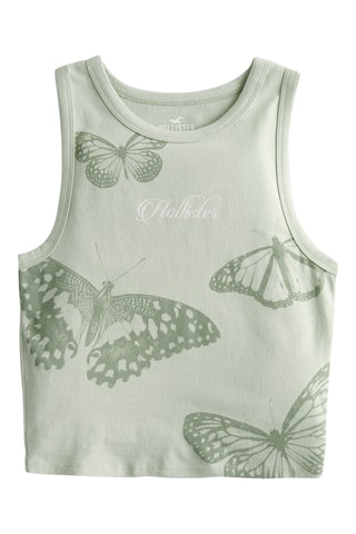 Camisola de alças - Verde