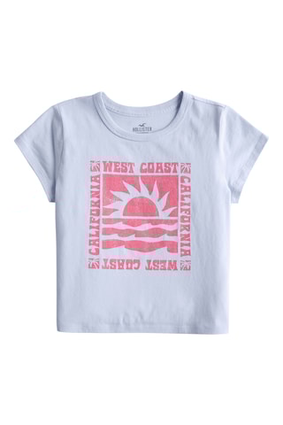 T-shirt - Azul-celeste