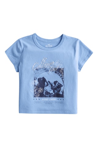 T-shirt - Azul-celeste