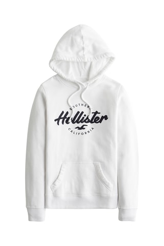 Sweat polar com capuz - Branco