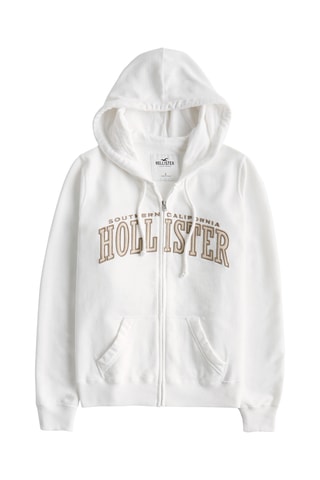 Sweat com capuz - Branco