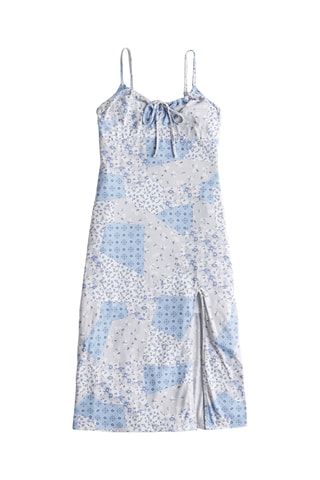 Vestido direito - Cinzento-claro