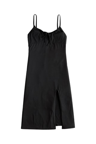 Vestido direito - Preto