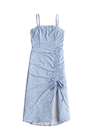 Vestido direito - Azul-marinho