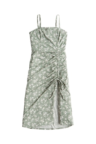 Vestido justo - Verde-água