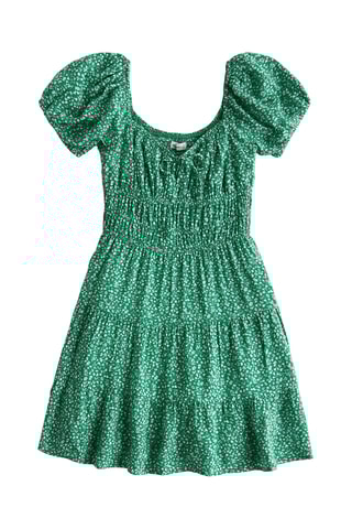 Vestido estilo patinadora - Verde