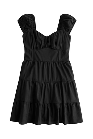 Vestido trapézio - Preto