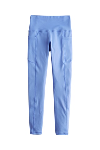 Leggings cintura alta - Azul-cobalto