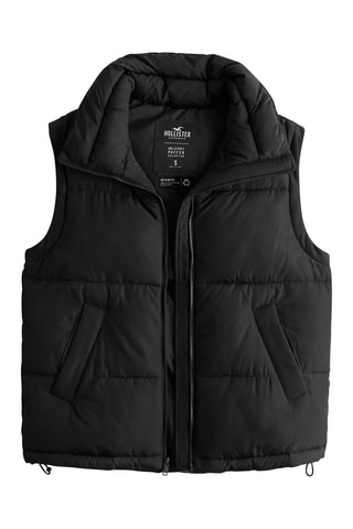 Colete acolchoado - Preto