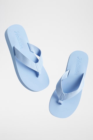 Chinelos de dedo - Azul-celeste