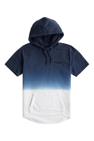 Sweat polar dip and dye - Azul-marinho