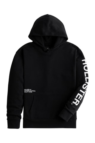 Sweat com capuz - Preto