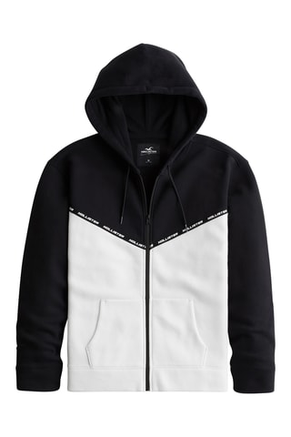 Sweat polar - Branco e preto