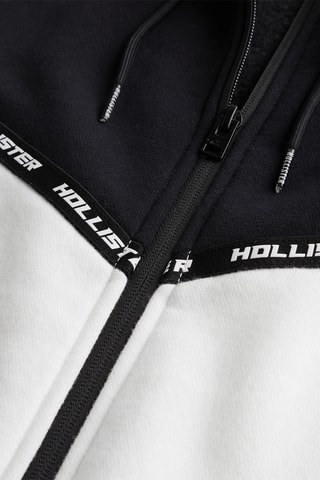 Sweat polar - Branco e preto
