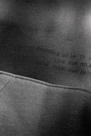 Sweat polaire tie and dye - Noir et blanc