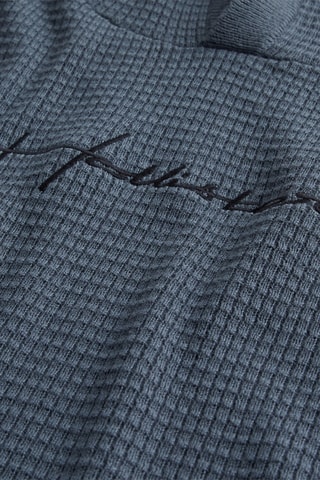 Camisola com capuz - Azul-escuro