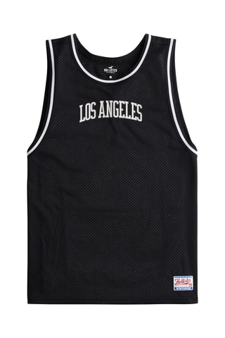 Camisola de alças - Preto