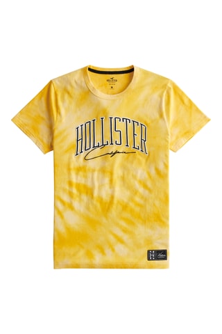 T-shirt dip and dye - Amarelo