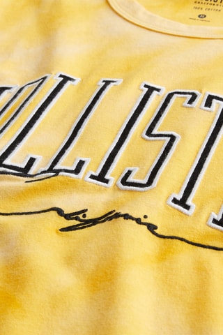 T-shirt dip and dye - Amarelo