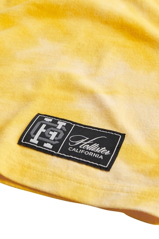 T-shirt dip and dye - Amarelo