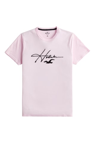 T-shirt - Rosa-maquilhagem
