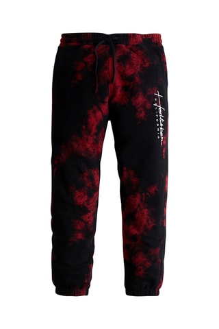 Calças de treino tie and dye - Vermelho